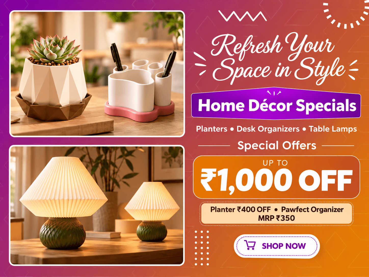 Featured home decor collection