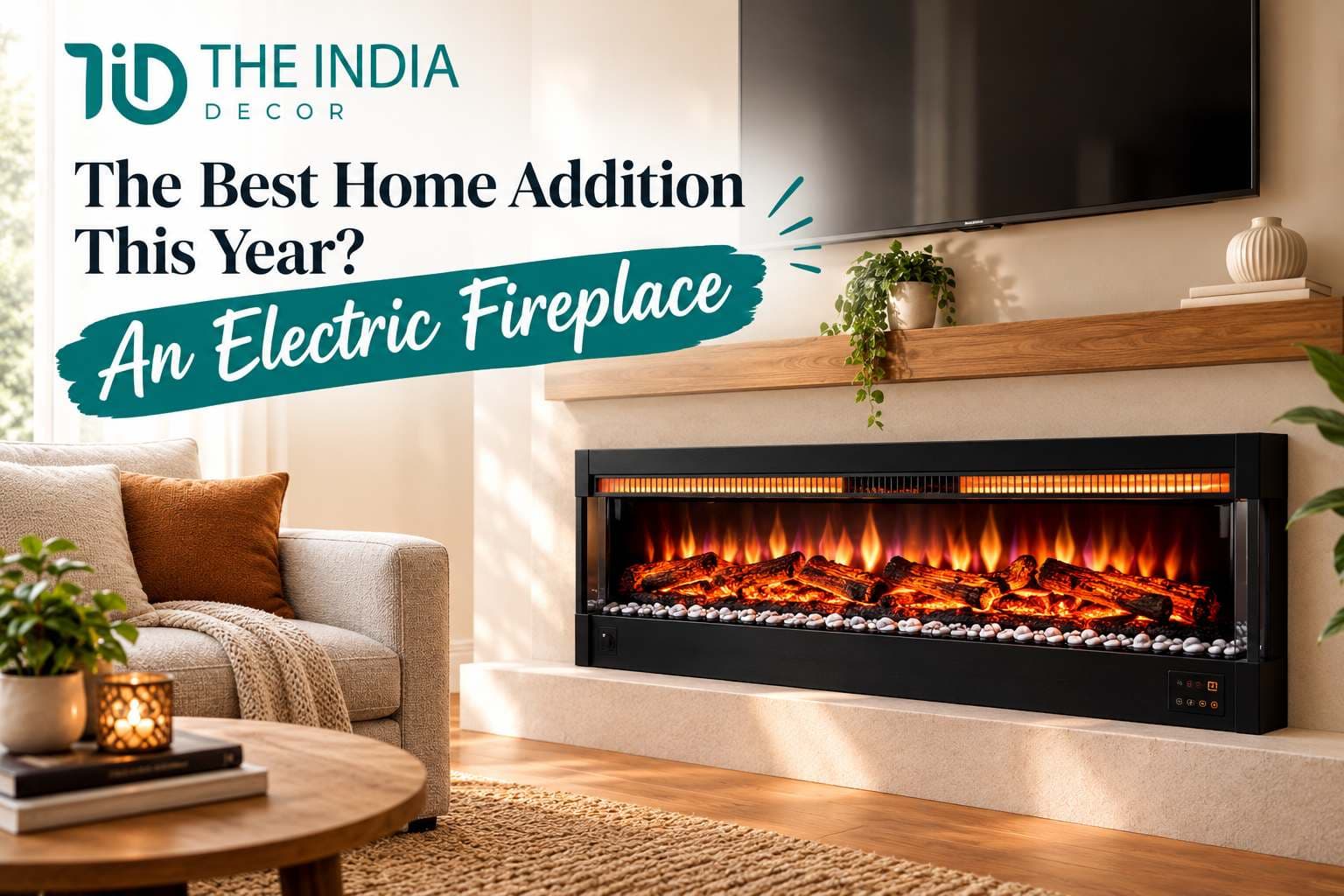 The Best Home Addition This Year? An Electric Fireplace