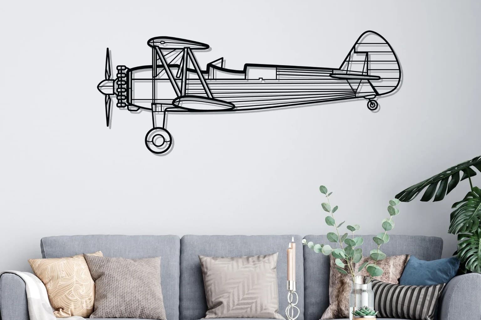 Aircraft Wall Art: Metal Jets, Biplanes and Helicopters for Your Walls