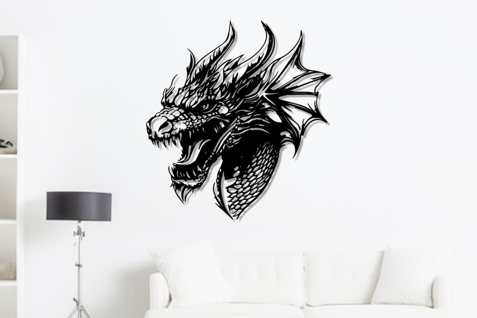 Dragon Wall Art: Fierce, Majestic and Zenith Metal Dragon Decor