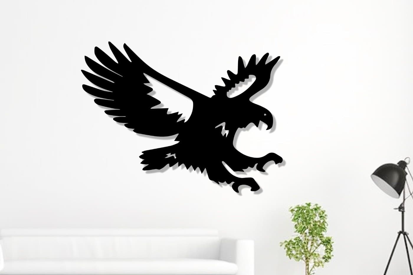 Eagle Wall Art: Majestic, Flying and Mountain Eagle Metal Decor for Home
