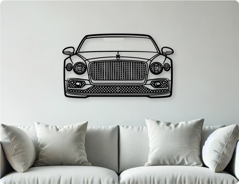 Fuel Your Walls: 50% Off Laser Metal Car Art!