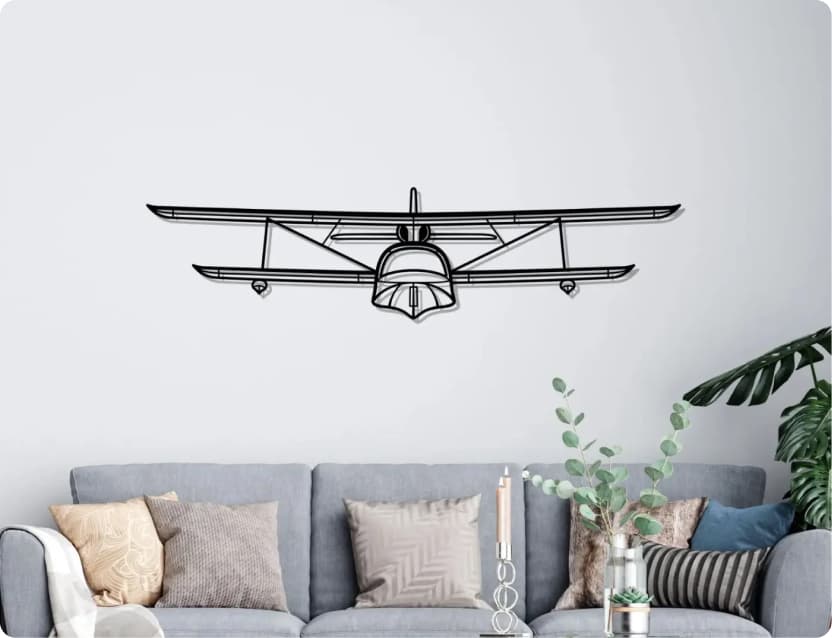 50% OFF on Stunning Aircraft Metal Wall Art!