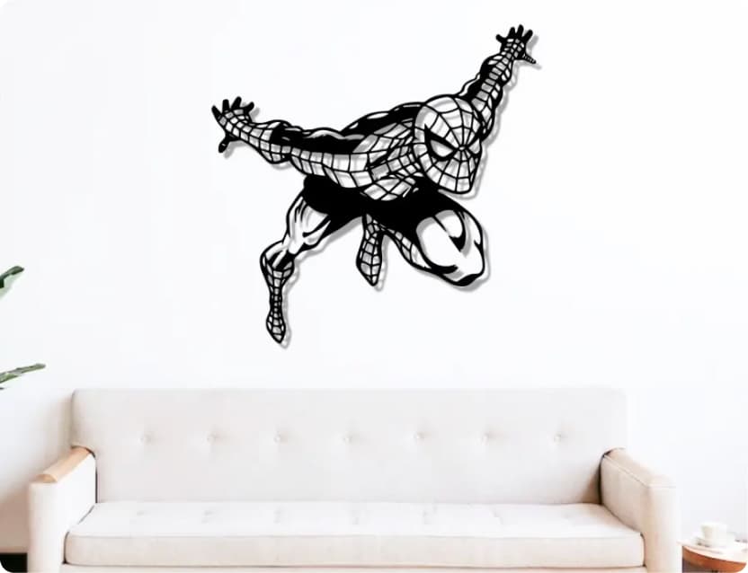 Superhero Metal Wall Art – Grab Your 50% Savings Now