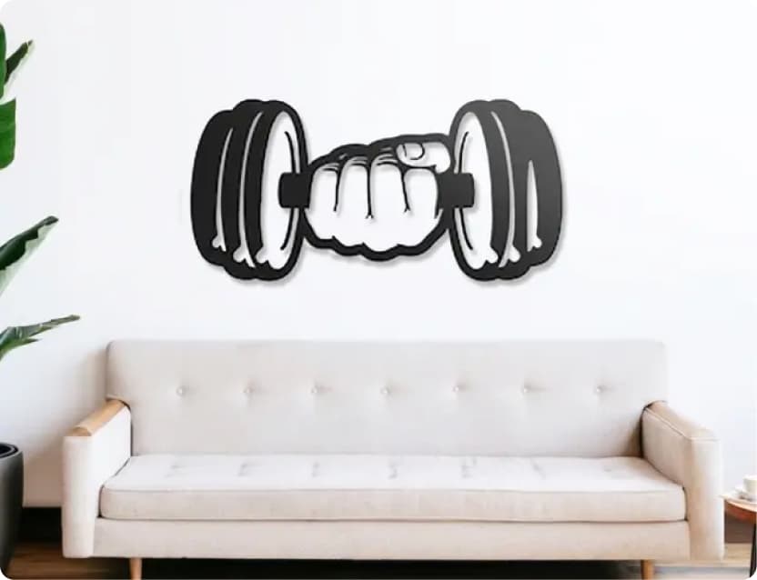 Gym Metal Wall Art – Grab Your 50% Savings Now