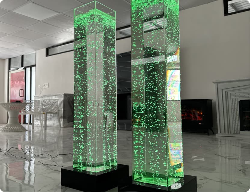 20% Discount on LED Water Bubble Tower – Add Elegance to Your Room