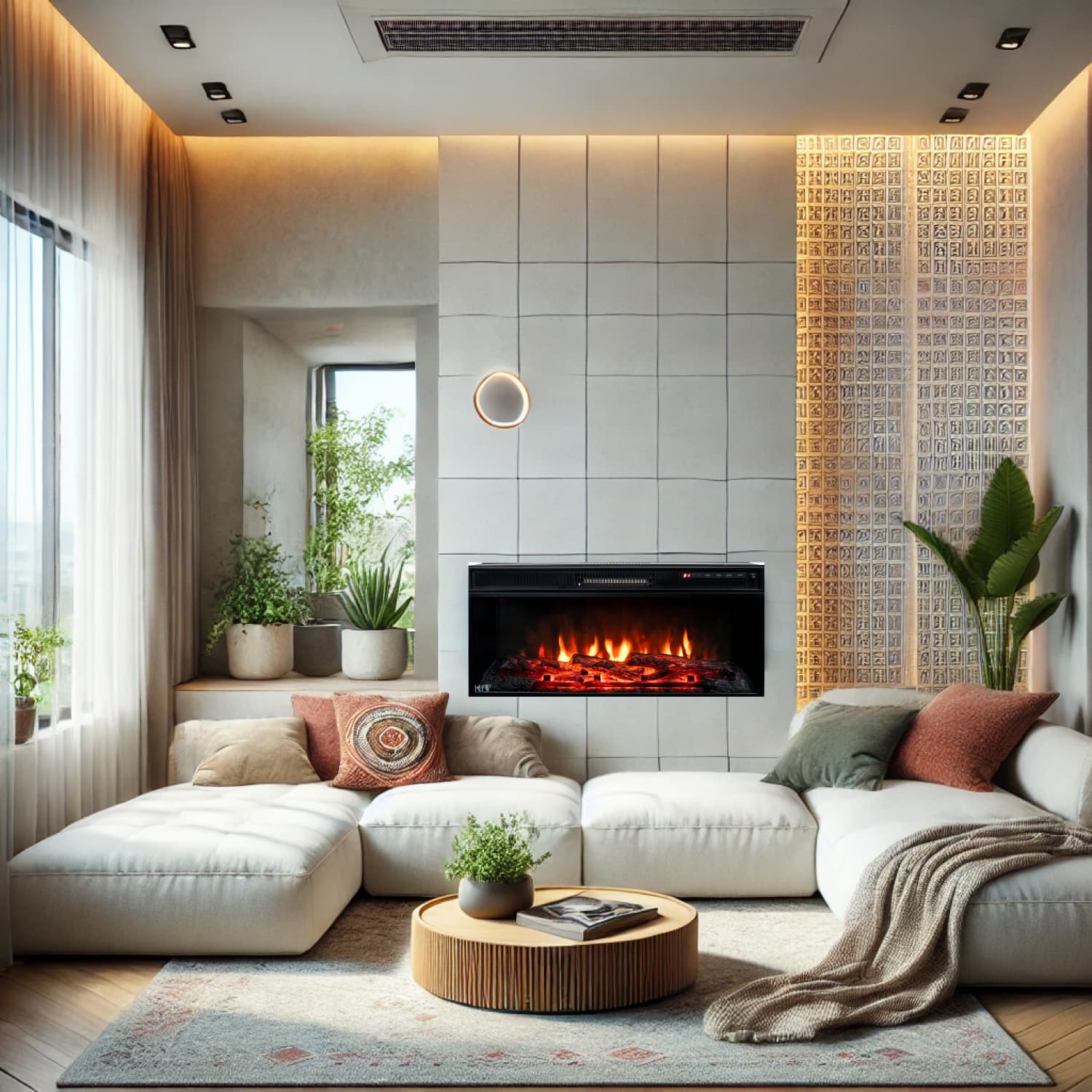 Electric Fireplaces with heat