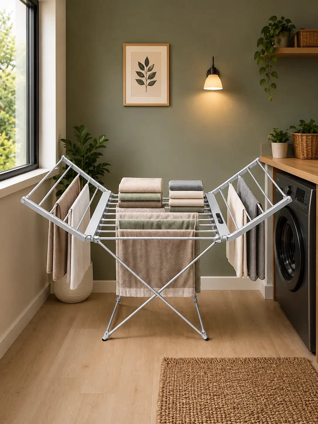 Heated Cloth Dryer Stand