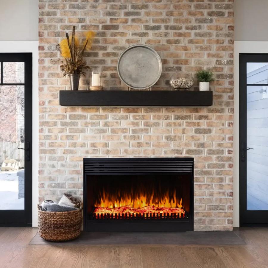 Electric Fireplace with Remote, Night lamp