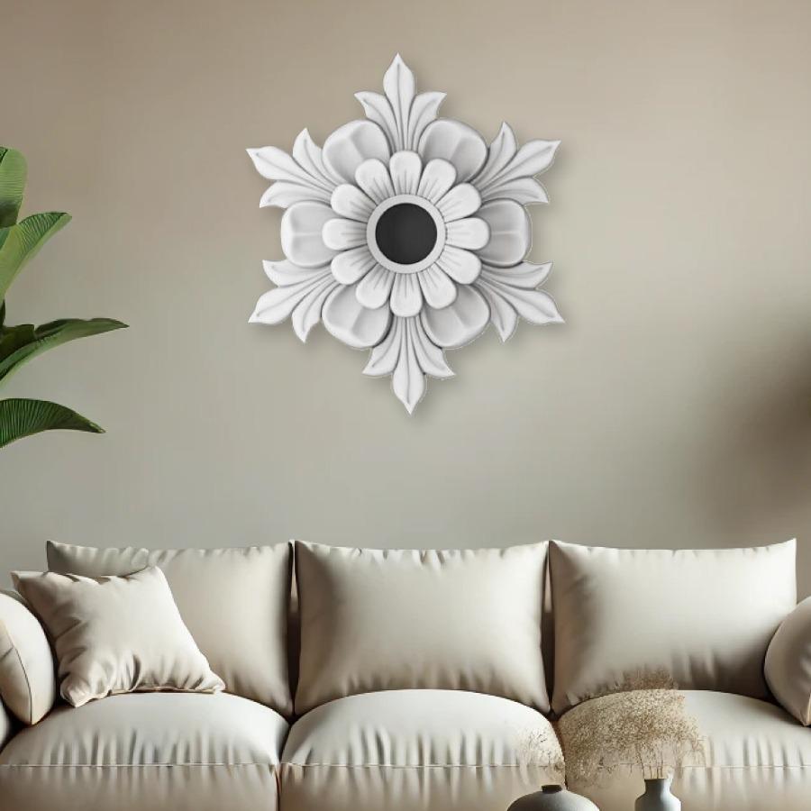 White Blossom Wall Art – Pure and Elegant Decor