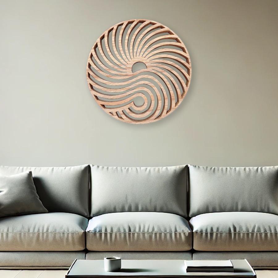 Boho Round Wall Art – Stylish Circle of Elegance