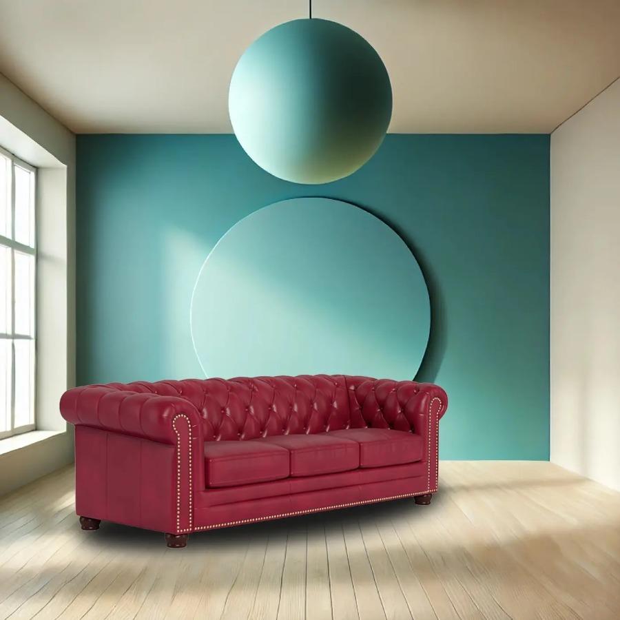Tranquil Fabric 3 Seater Sofa – Contemporary Charm