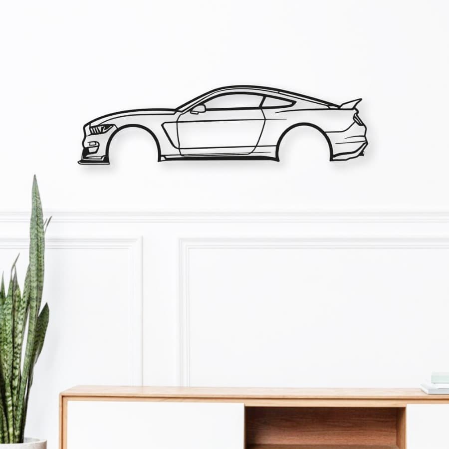 2017 Mustang Shelby GT350 Metal Car Wall Art