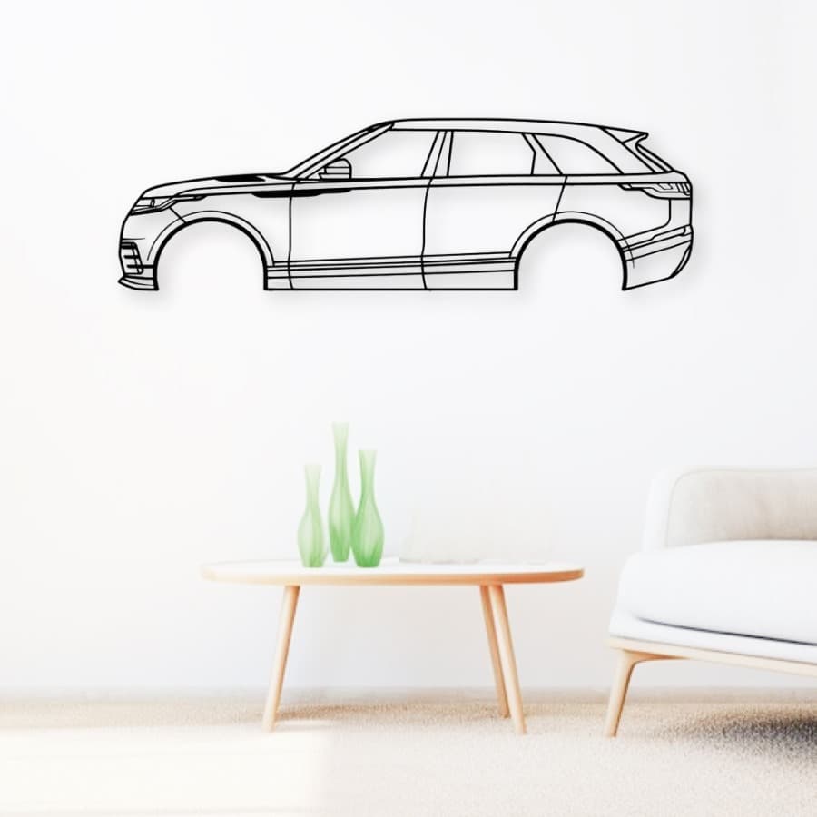 Range Rover Velar 2018 Metal Car Wall Art