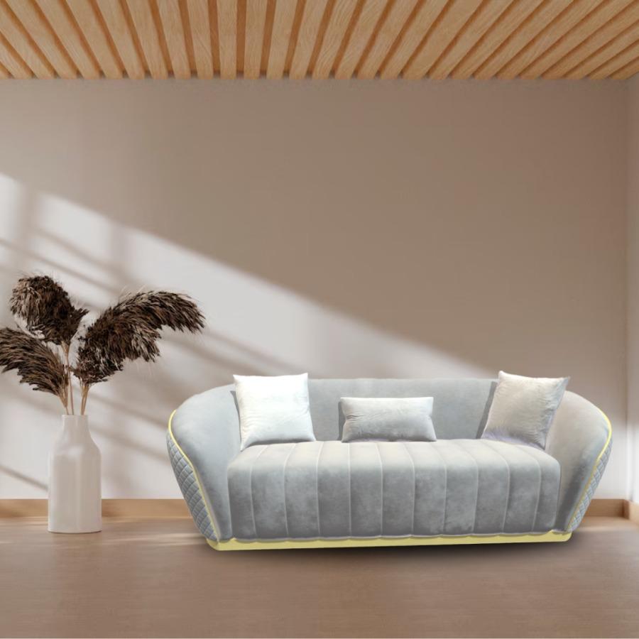 Majestic Velvet 3 Seater Sofa – Luxurious Comfort