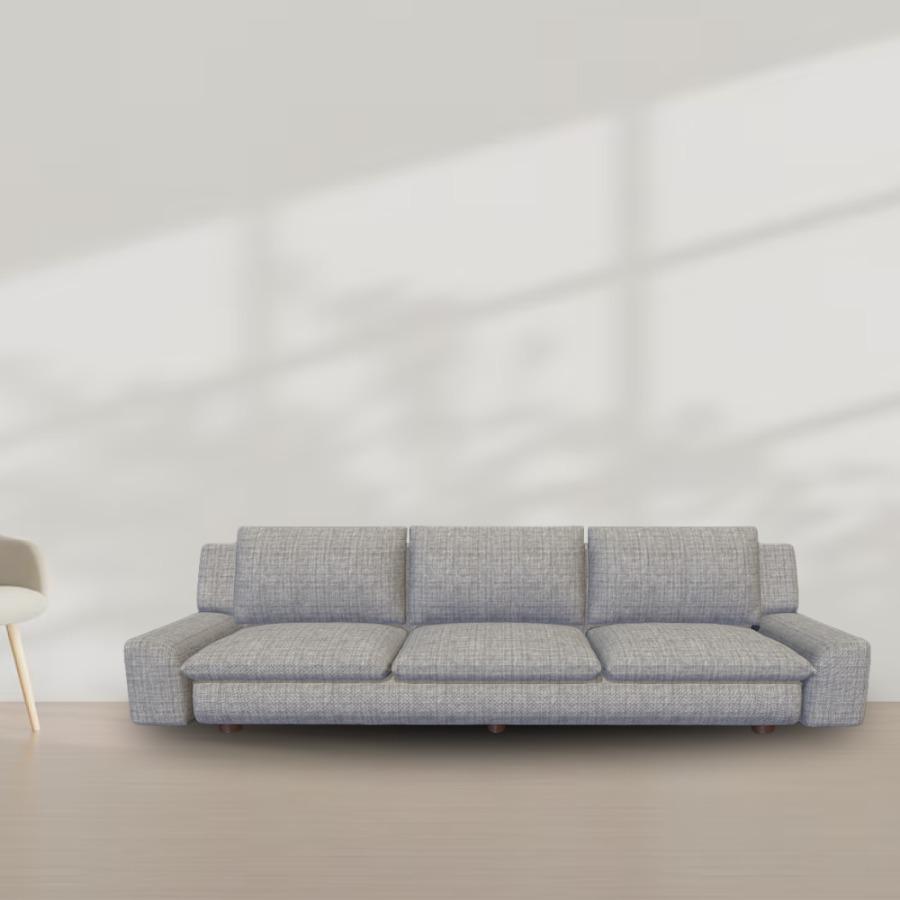 Luxury 3 Seater Sofa Set – Elegant Plush Comfort