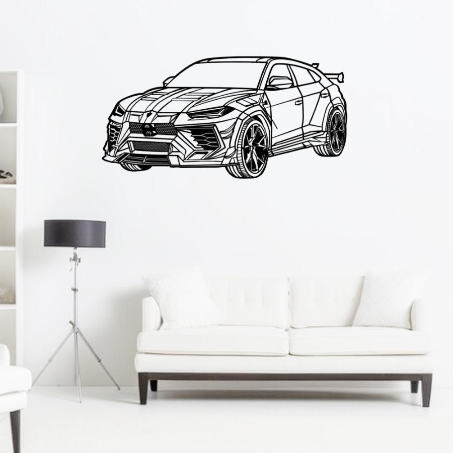 Lamborghini Urus Mansory Metal Car Wall Art