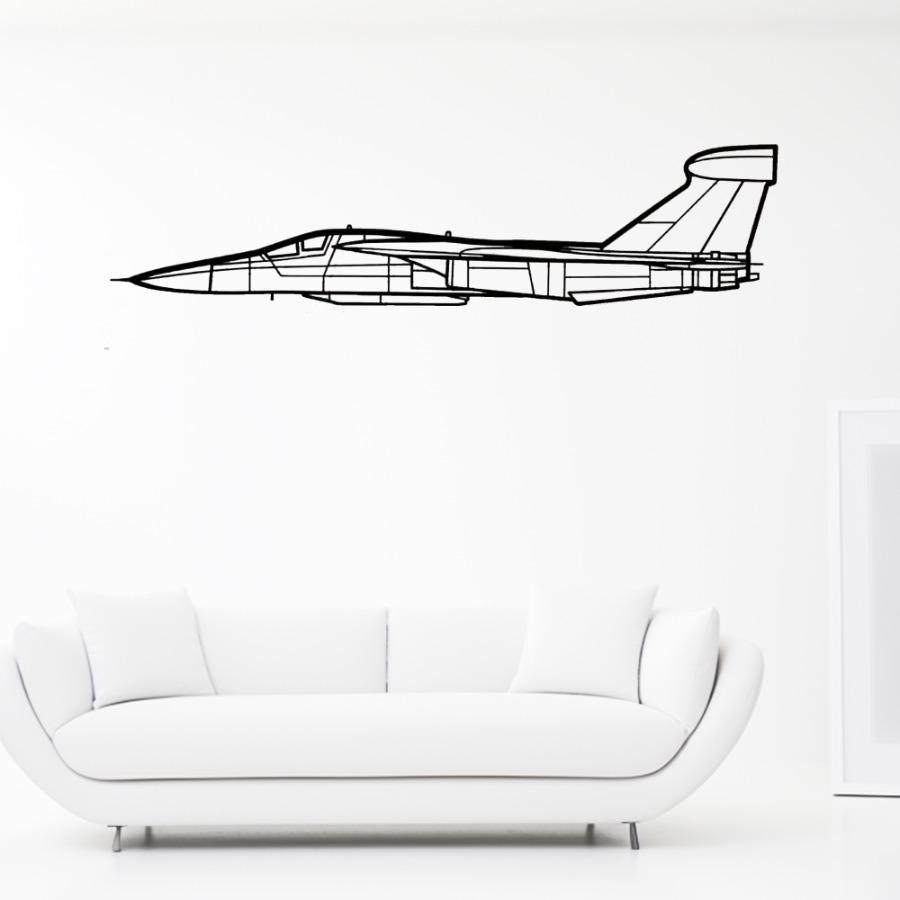 EF-111A Raven Metal Wall Art – Military Aircraft Legacy