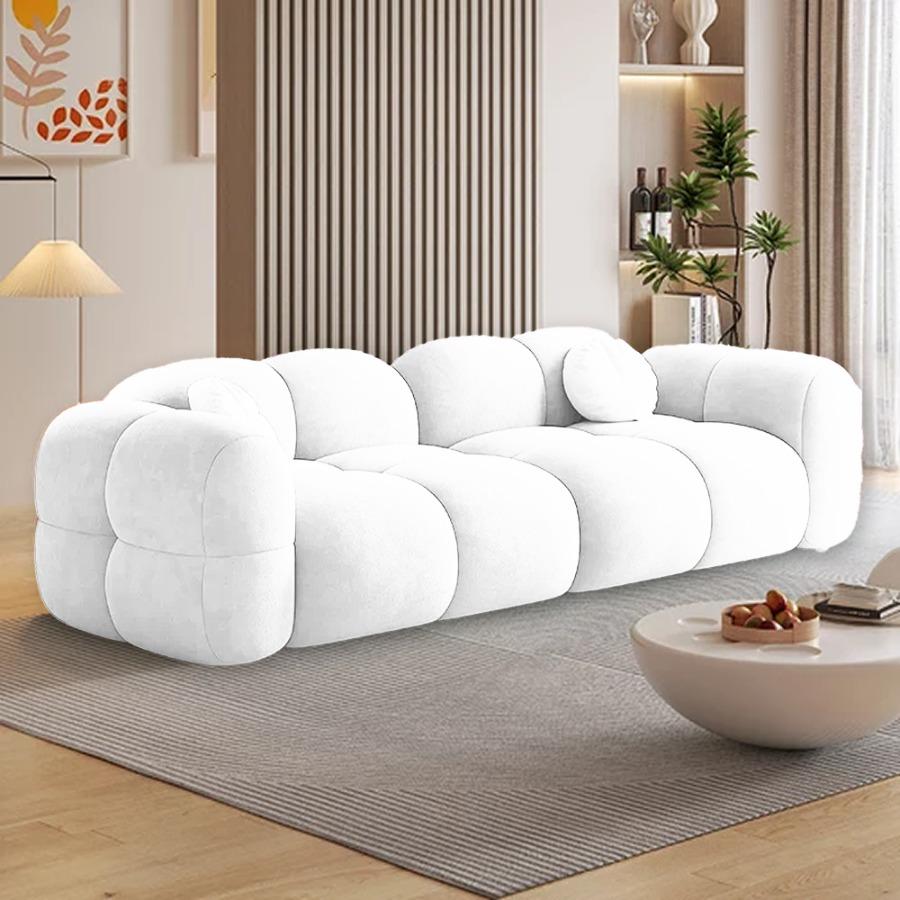 Premium Velvet Cloud Sofa 3 seater – Ultimate Soft Relaxation