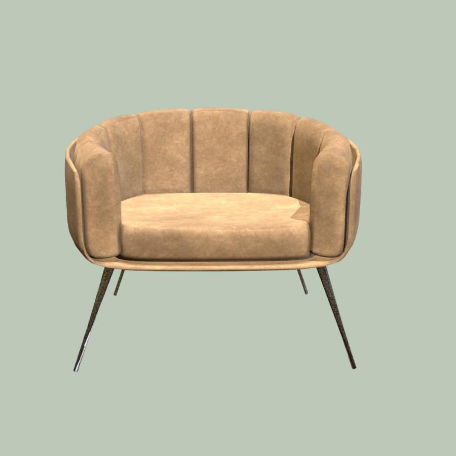 Metal Frame Lounge Chair – Durability Meets Style