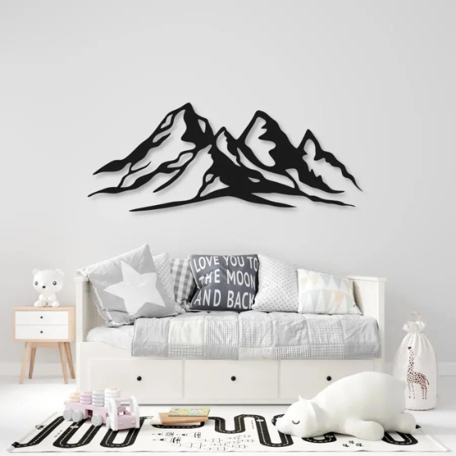 Majestic Mountain Range Wall Art – Nature’s Beauty