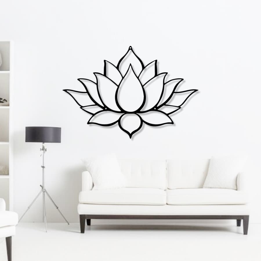 Lotus Metal Wall Art