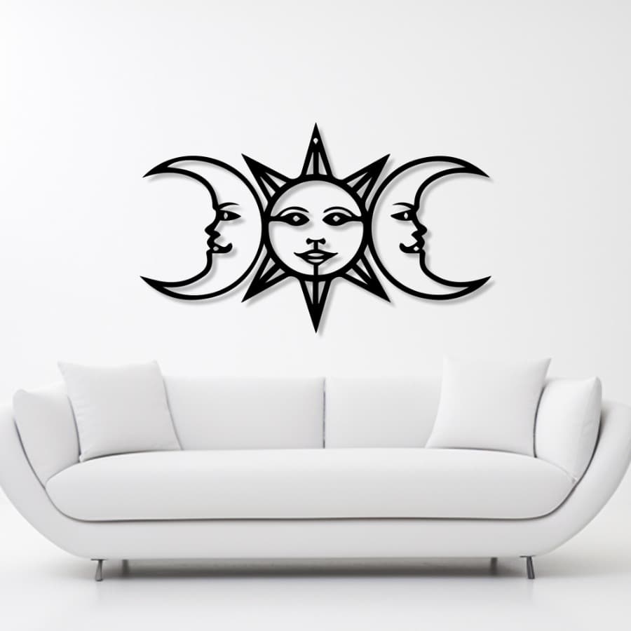 Celestial Metal Wall Art