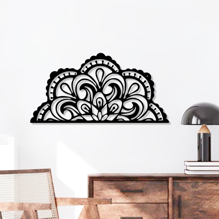 Mandala Divided Metal Wall Art
