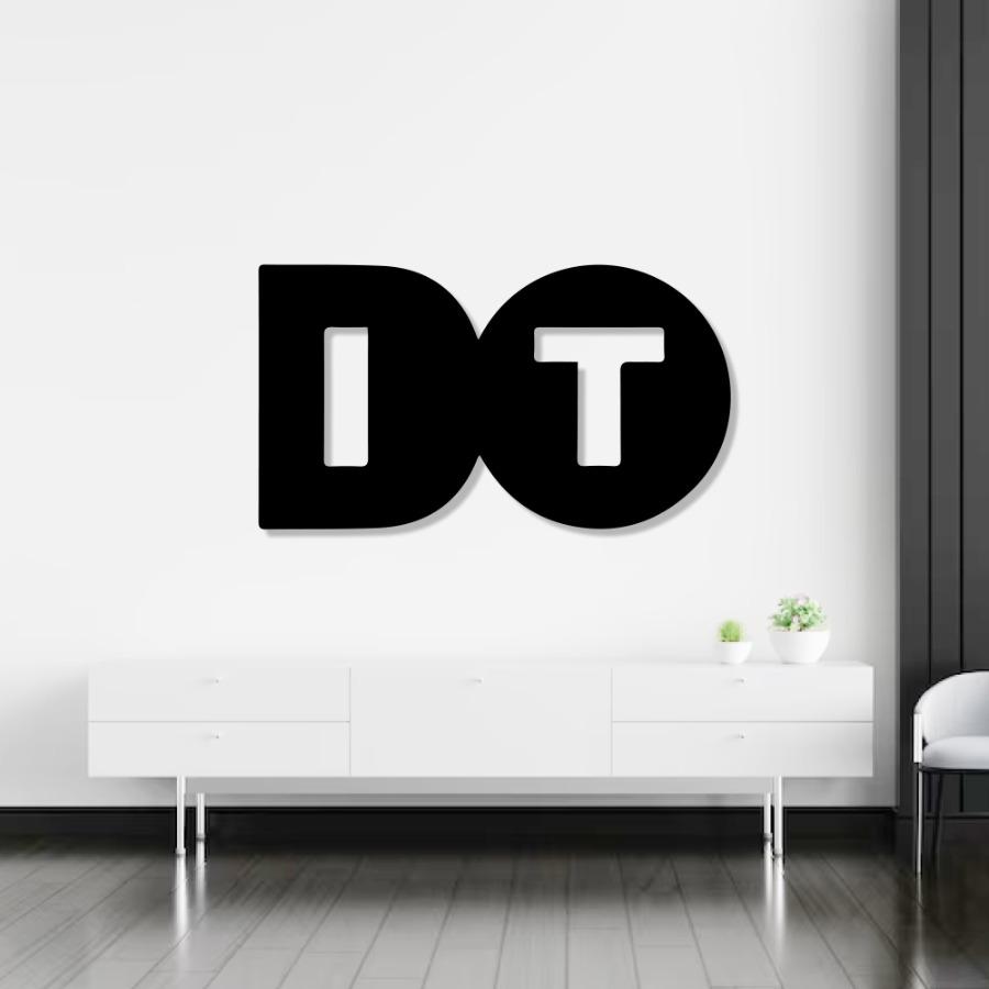 "DO IT" Metal Wall Art | Motivation Decor | Study & Office Wall Art