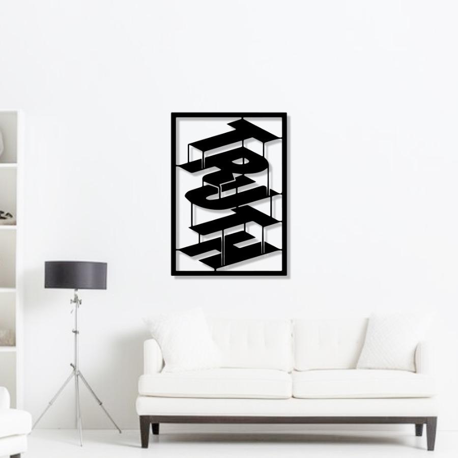 Always Truth Metal Decor | Speak Truth Wall Quote A