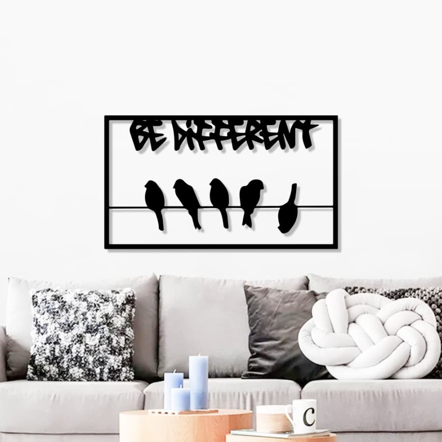 Be Different Wall Art | Motivation for Office & Studio 