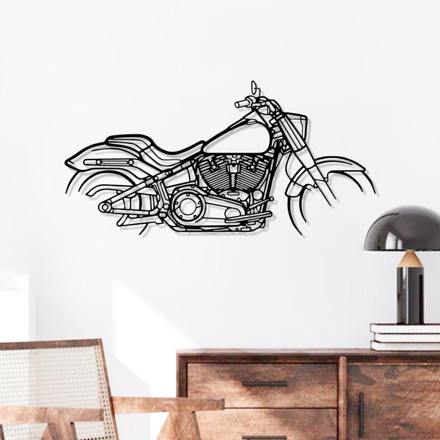 Harley-Davidson Fat Boy Metal Wall Art