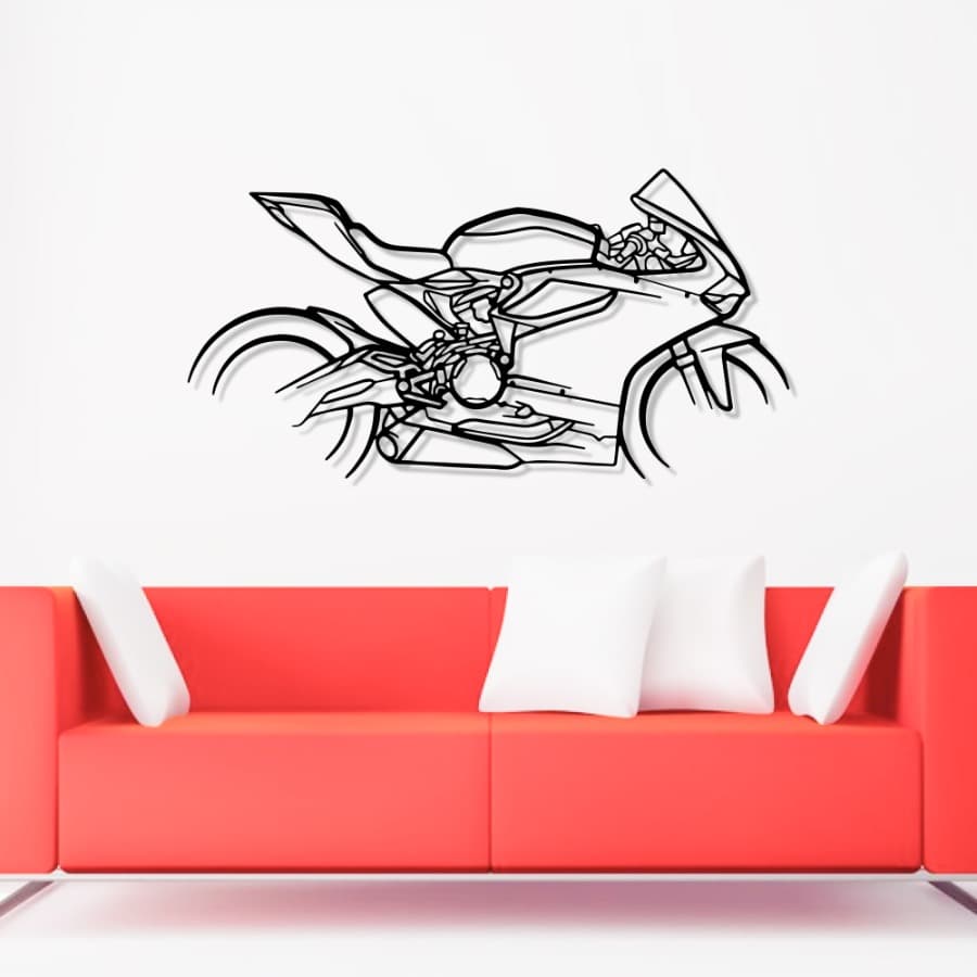 Ducati 959 Panigale Corse Metal Wall Art