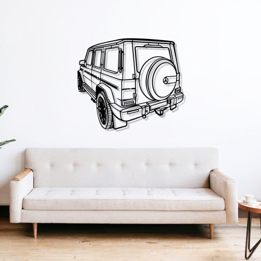 Mercedes G-Class 2021 Metal Car Wall Art