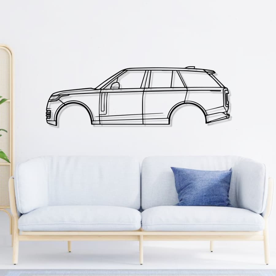 New Gen Range Rover 2022 Metal Wall Art