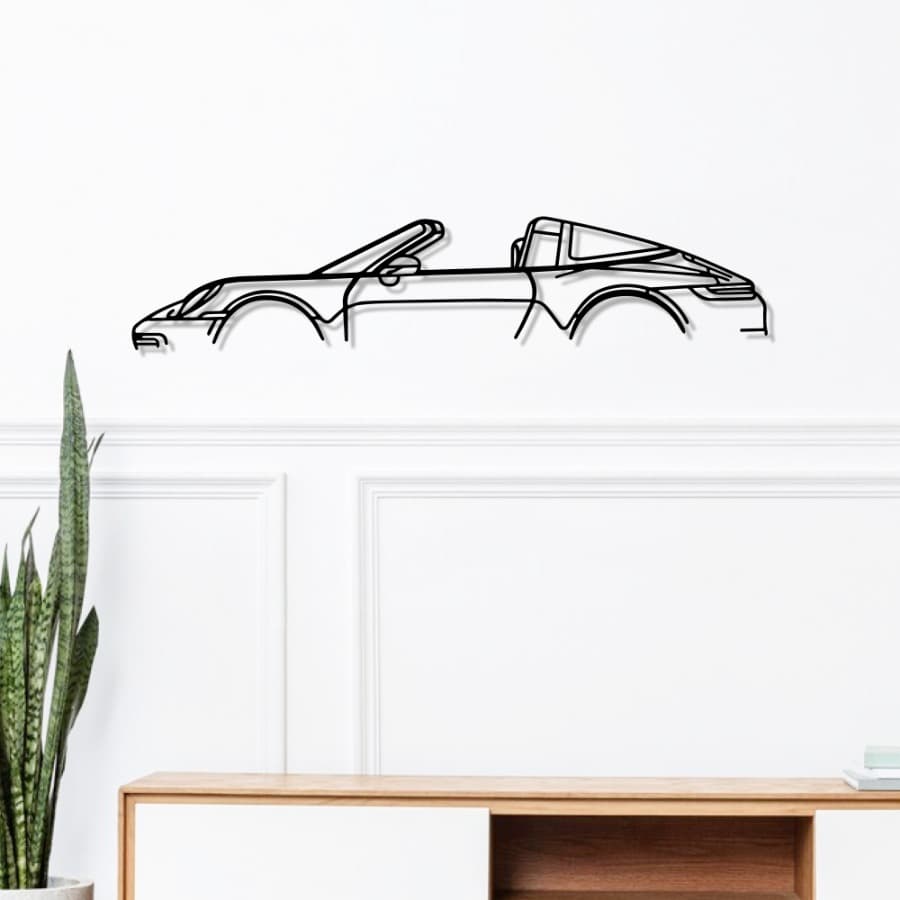 Porsche  Classic Metal Car Wall Art