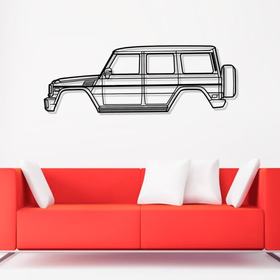 Mercedes-Benz G63 W463 Metal Car Wall Art