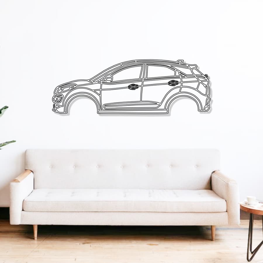 2022 Tata Nexon Car Metal Wall Art