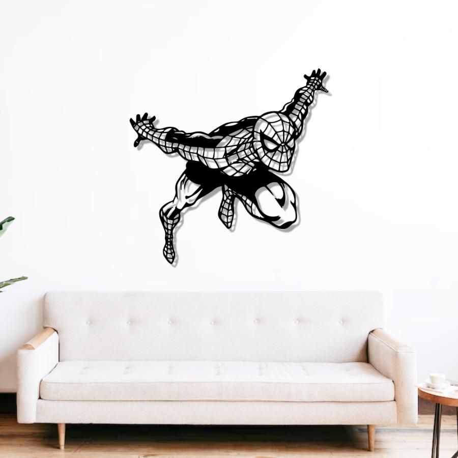 Spider Man Metal Wall Art | Iconic Superhero Decoration