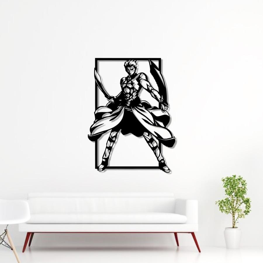 Premium Anime Metal Wall Art | Stylish Japanese Anime Decor for Room & Home Walls