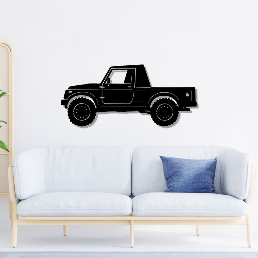 Maruti Suzuki Gypsy metal wall art