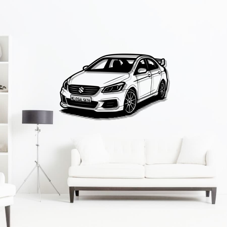 Maruti Suzuki Ciaz Metal Wall Art