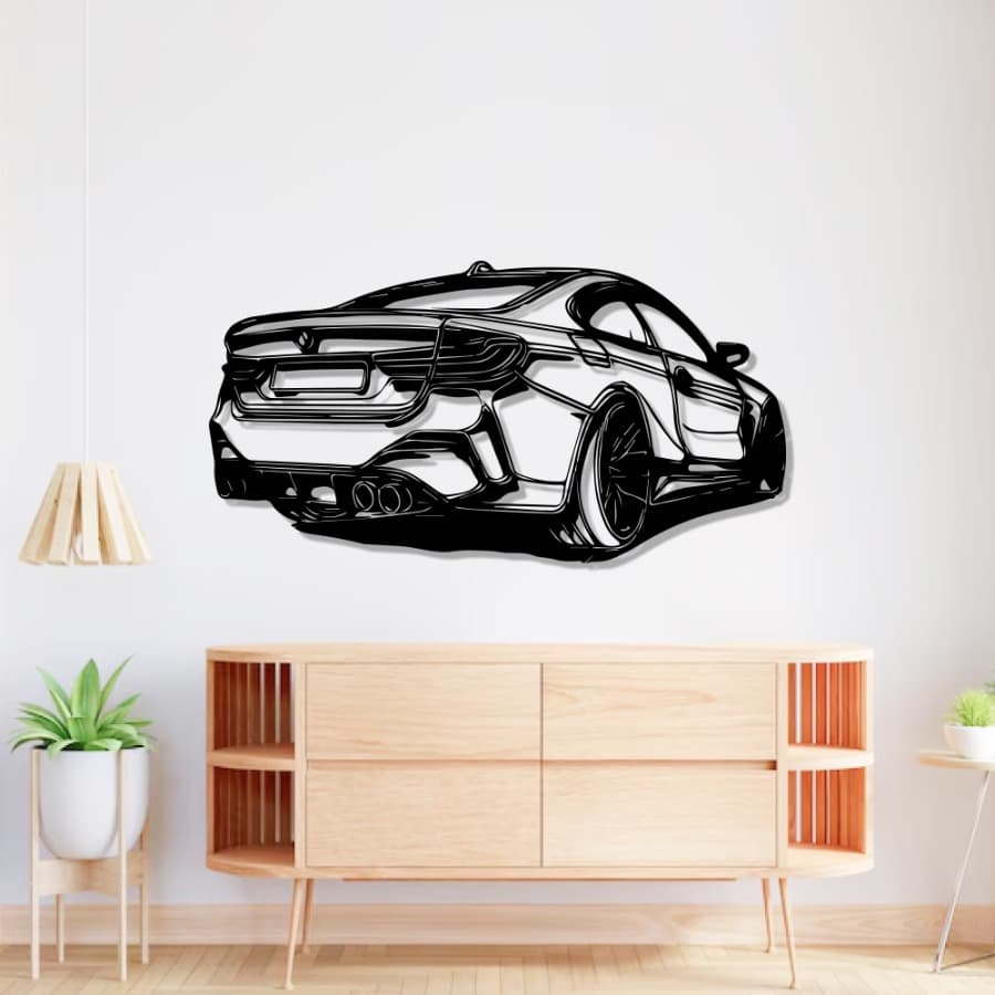 BMW M5 Car Metal Wall Art