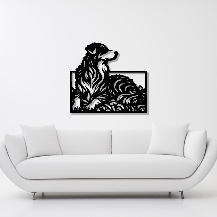 Dog Metal Wall Art for Animal Lover Gift | Animal Metal Wall Decor 