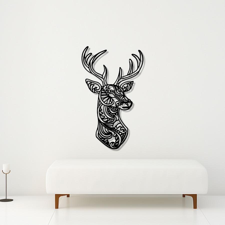 Sika Deer Metal Wall Art