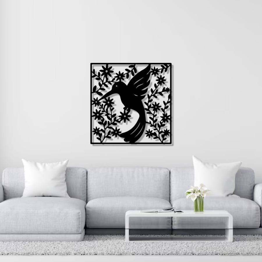 Black-chinned Hummingbird Wall Art | Birds Wall Decor