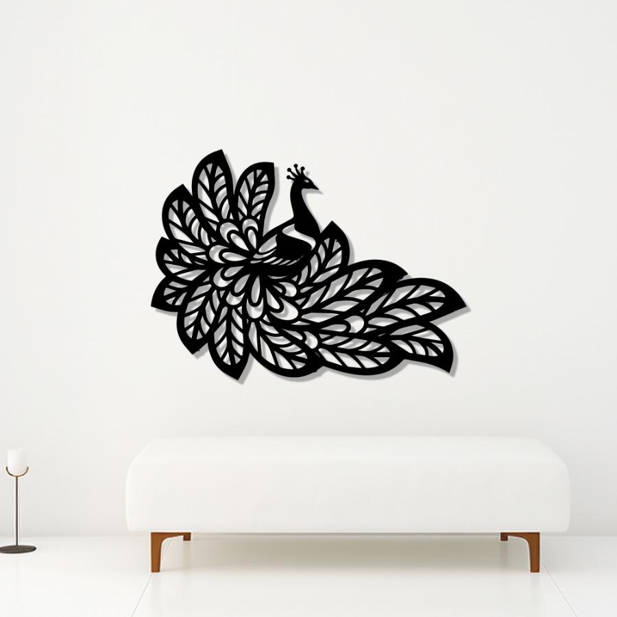 Peacock Wall Art, Unique Wall Decor | Metal Wall Hanging