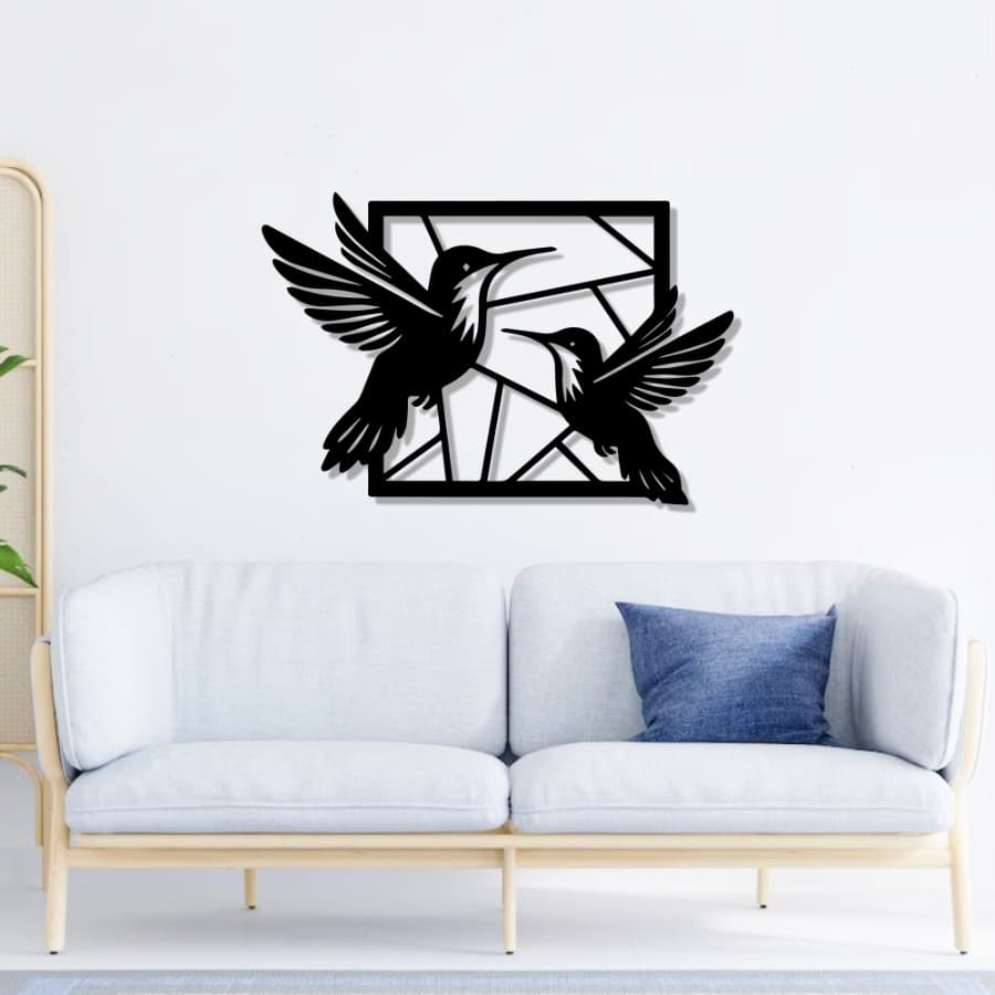 Flying Birds Metal Wall Art, Birds Decor Lover | Wall Hanging
