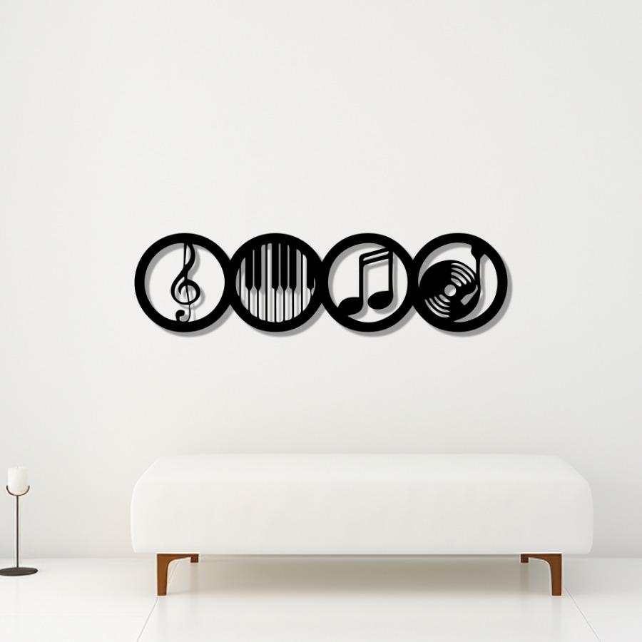 TuneNest Music Metal Wall Art – Music Themed Home Decor