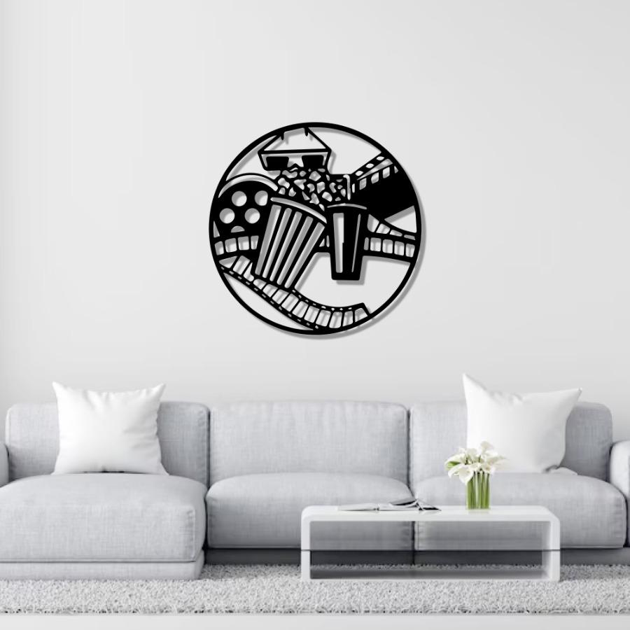 Cinema Haul Metal Wall Art - Theater Wall Decor